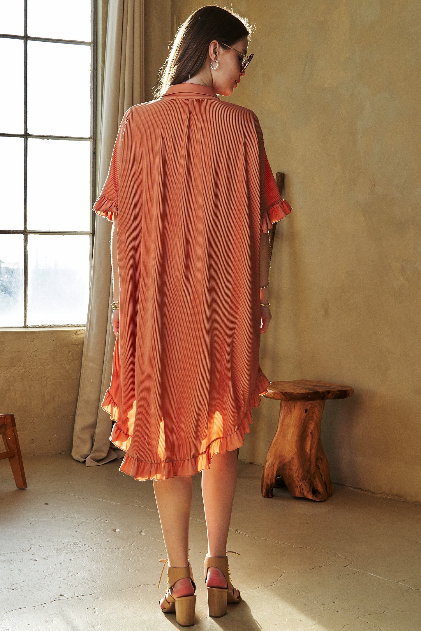 Fall Vibes Shirt Dress