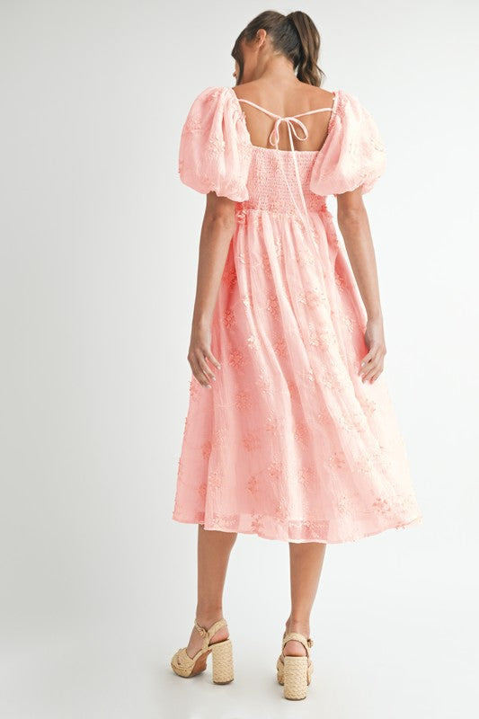 Walking on Pink Clouds Dress