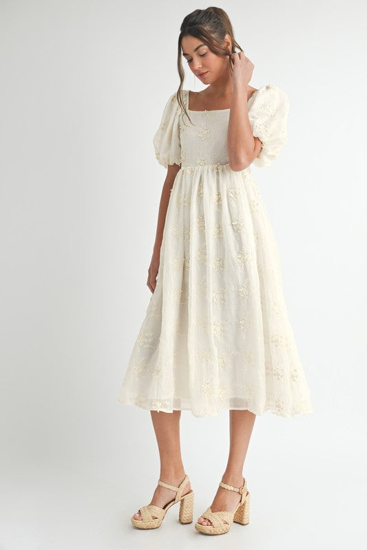 Walking on White Clouds Dress