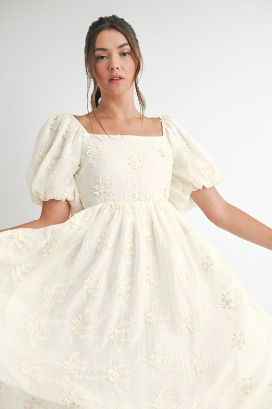 Walking on White Clouds Dress