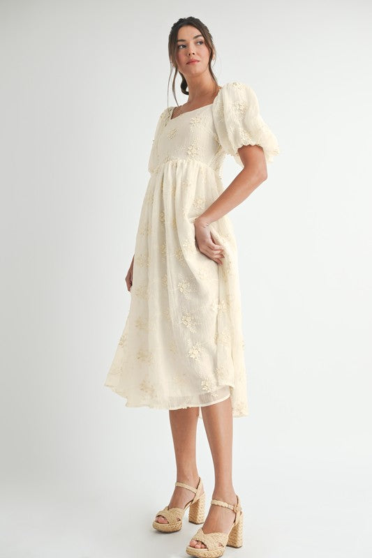 Walking on White Clouds Dress