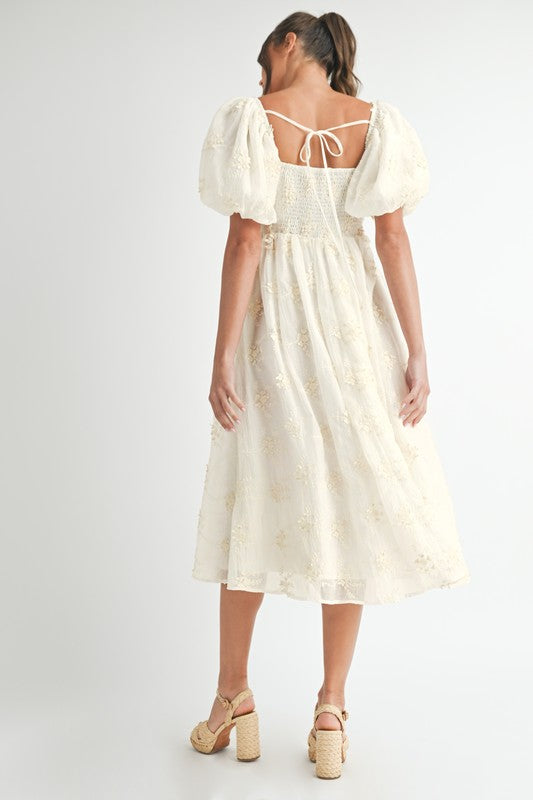Walking on White Clouds Dress