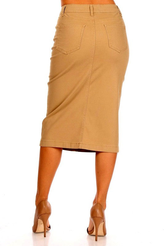 Khaki Skirt