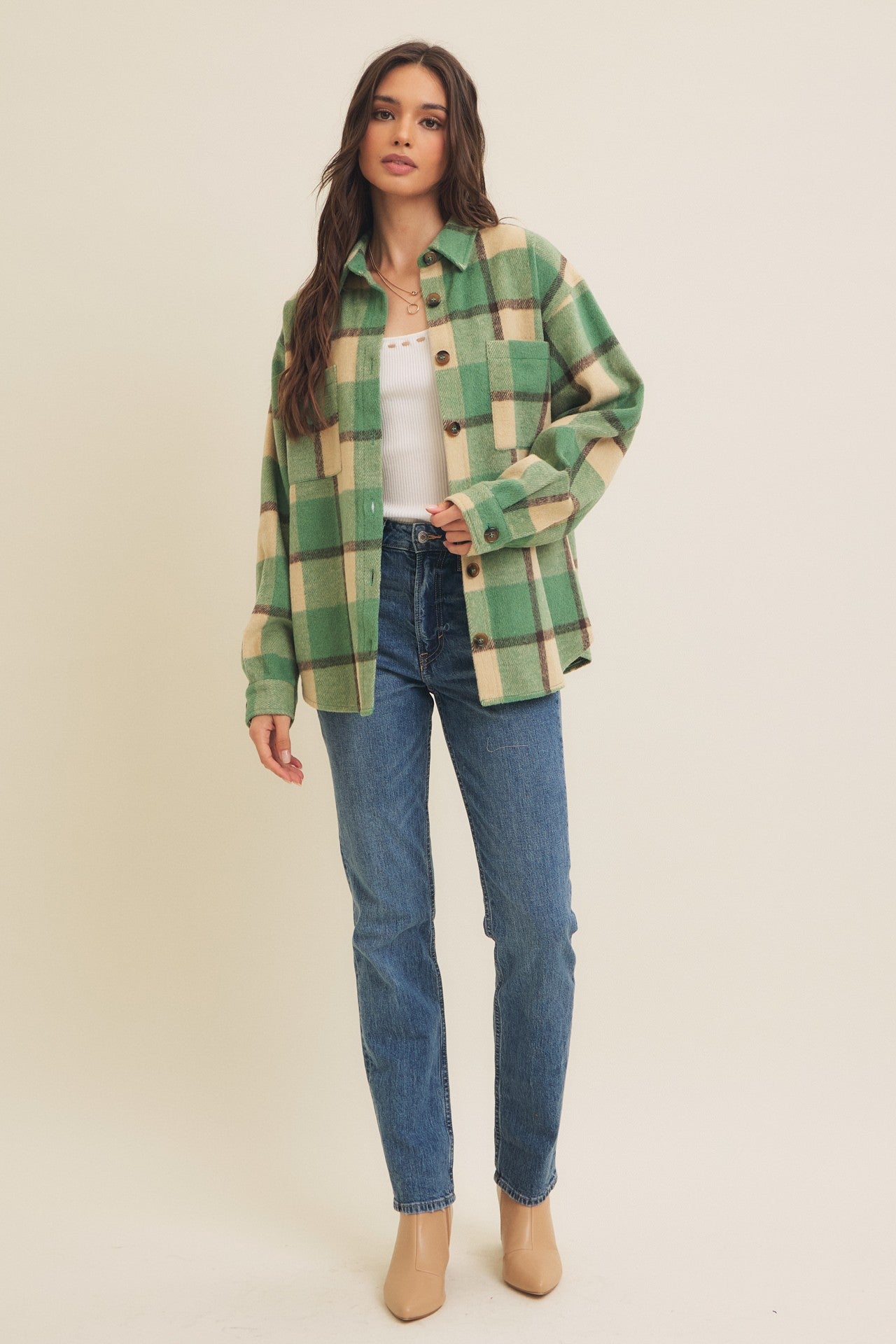 Warm Plaid Shacket