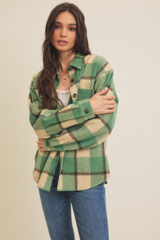 Warm Plaid Shacket