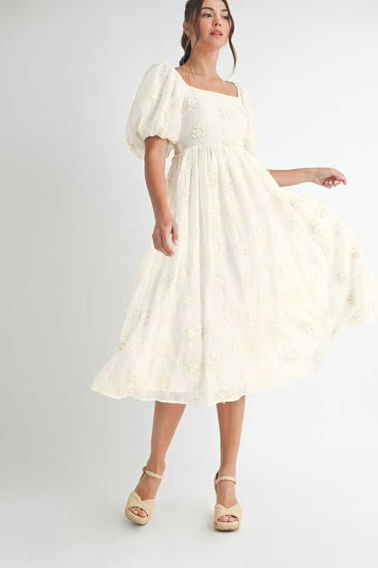 Walking on White Clouds Dress