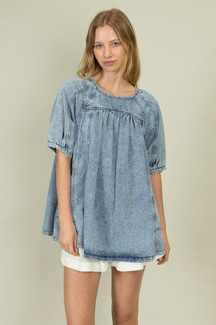 Denim Top