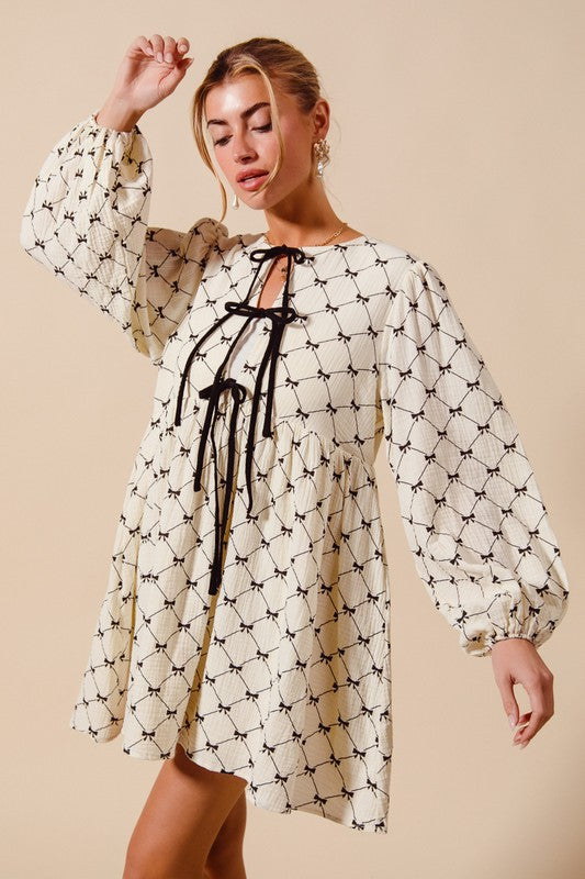 Bow-tiful Cream Tunic